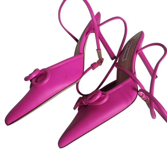 Steve Madden Women's Sherise RhinestoneBow Pumps, Valley Pink Size 8.5 - Picture 4 of 8